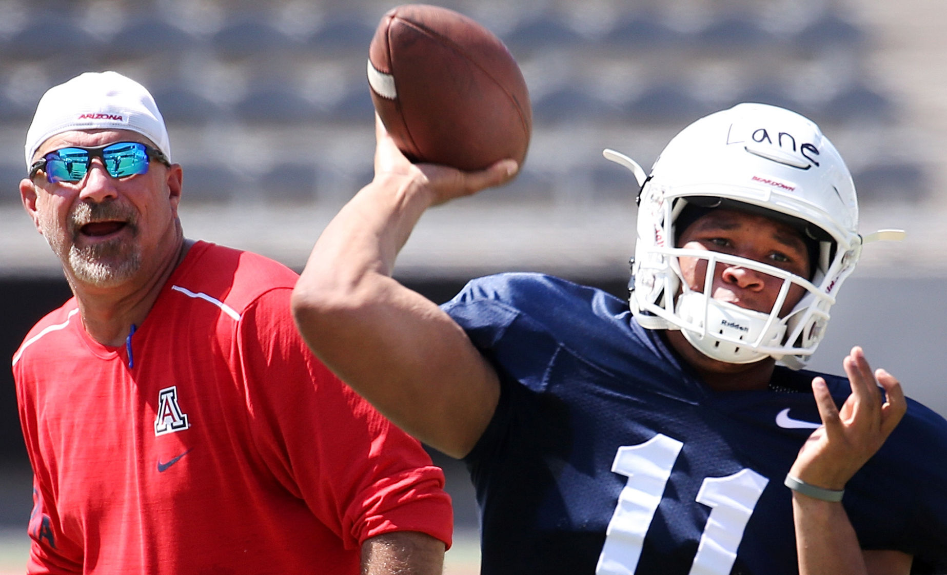 Arizona Wildcats football practice